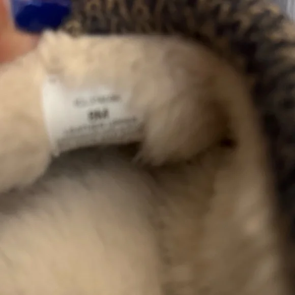 Clarks Women's Navy and Tan Slippers - Picture 5 of 5